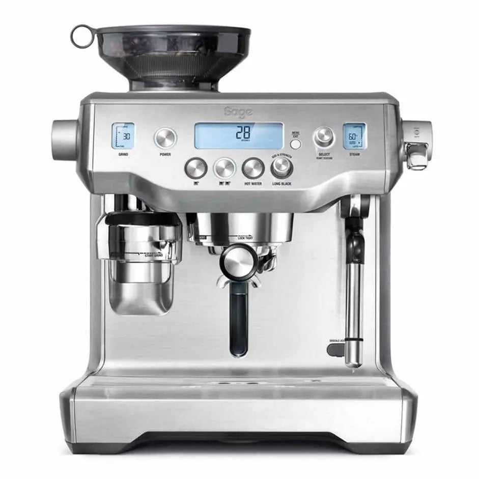Sage Oracle-Semi-automatisk-Sage Renovated-Som ny-Barista och Espresso