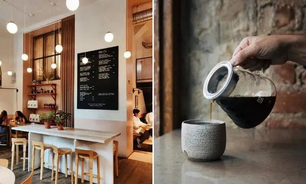 Kommersiell kaffebryggare - Barista och Espresso