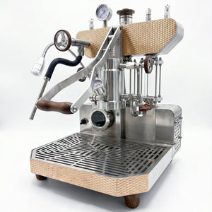 Aleman 6S flaggskepp Dual Boiler Spak Machine | Mättad gruppchefsteknik