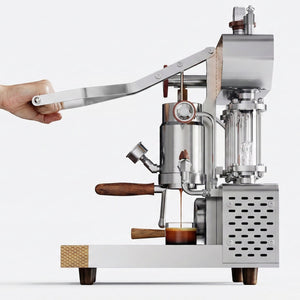 Aleman 6S flaggskepp Dual Boiler Spak Machine | Mättad gruppchefsteknik