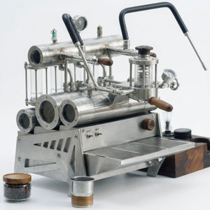 Aleman 7P kommersiell halvautomatisk espressomaskin | Kugghjulspump och profilering via app
