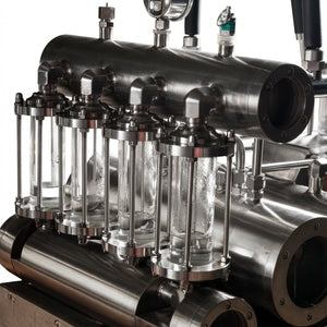 Aleman 7P kommersiell halvautomatisk espressomaskin | Kugghjulspump och profilering via app