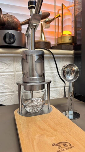 Aleman Portable Handpumpad espressomaskin | Kontrollera trycket som du vill.