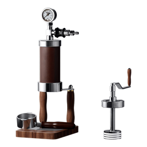Aleman Nomad Hybrid Bärbar Espressomaskin | Handvev och pneumatisk 2-i-1