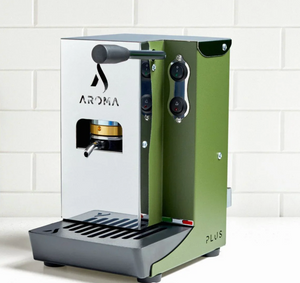 Aroma Plus+ – Kompakt italiensk espressomaskin för pods