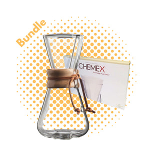 Chemex 3 cups + 100 Filtes ESPRESSO GEAR