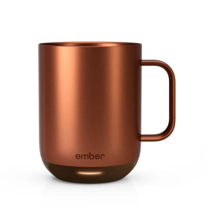 Ember Elektriskt kaffe mugg koppar V2, 295ml i kopparfärg med stilren och modern design för kaffetemperaturkontroll