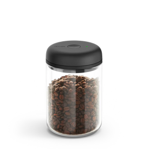 Glasförvaringsburk med elektriskt vakuumlås för kaffebönor, del av Fellow, EspressoGear, Förvaring, allt om kaffe