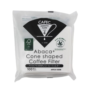 Abaca+ Coffee Paper Filter 2-4 cup