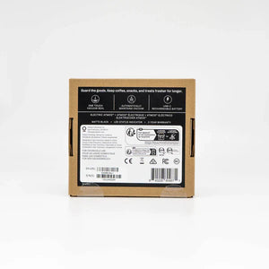 Förpackning till svart elektriskt lock med vakuumförslutning, EspressoGear, Fellow, Reservdelar, allt om kaffe