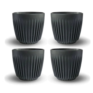 Mug 6oz Charcoal 4pcs - Huskee HUSKEE