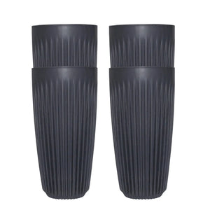 Mug 16oz Charcoal 4pcs - Huskee HUSKEE