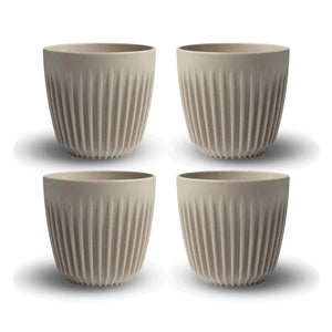 Mug 6oz Natural 4pcs - Huskee HUSKEE