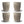 Mug 8oz Natural 4pcs - Huskee HUSKEE