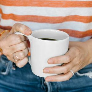 Lino Kaffe mugg 300ml - Vit