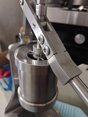 Aleman Sniper Espressomaskin med manuell spak | Precision Tower i rostfritt stål