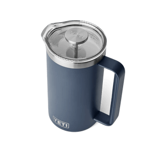 Fransk Press 1l - Mörkblå - Barista och Espresso