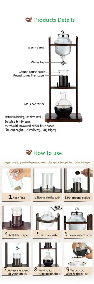 Cold Dripper HG6360 TIAMO