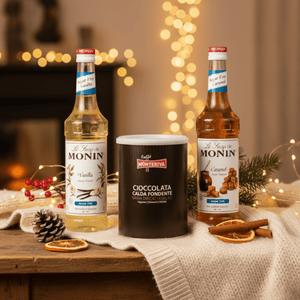 Santa's Sweet Trio - Vanilj, Karamell, Choklad - Barista och Espresso