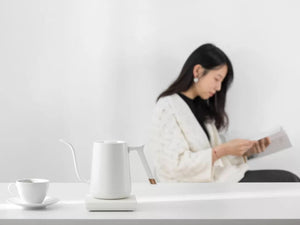 Timemore Elektrisk Vattenkokare 800ml - Vit - Barista och Espresso