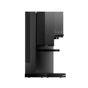 Svart smart kaffebryggare från xBloom med integrerad kvarn och pour over-funktion allt om kaffe