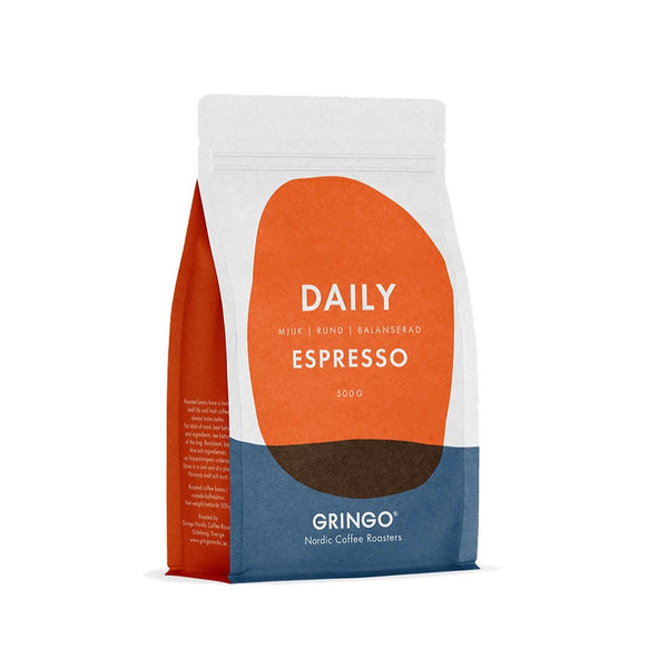 DAILY ESPRESSO - 500g-Mellanrost-Gringo Nordic-Barista och Espresso