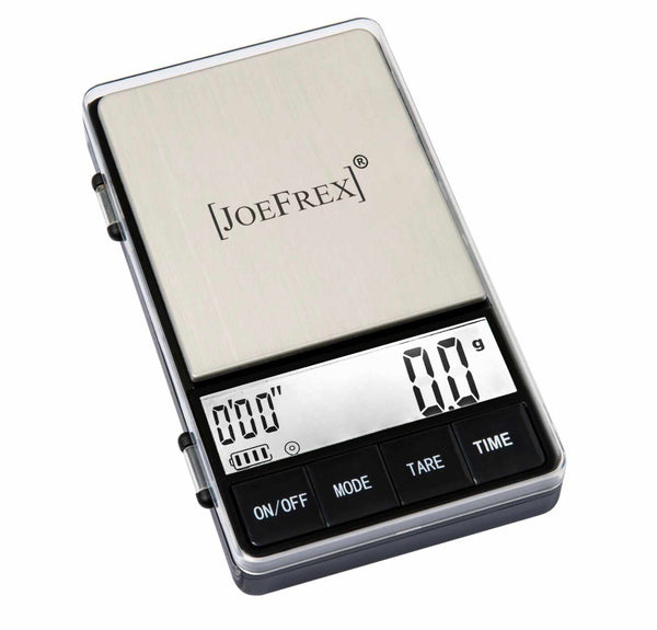 JoeFrex Digital Kaffe precisionsvåg med timer - Barista och Espresso