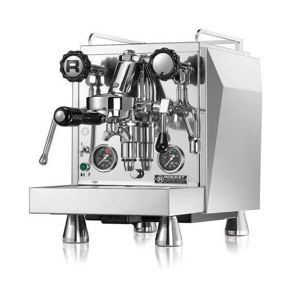 Cronometro R Espressomaskin-Värmeväxlare med PID-Rocket Espresso-Giotto-Krom-Barista och Espresso